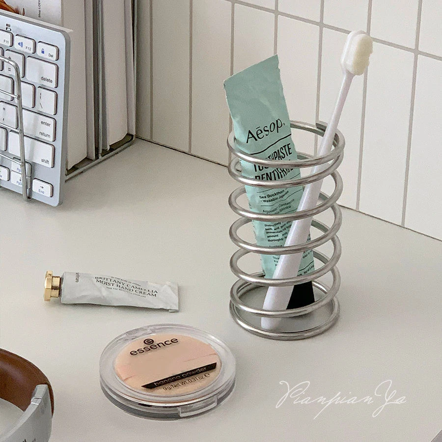 Home Bathroom Essentials - Держатель для зубных щеток из нержавеющей