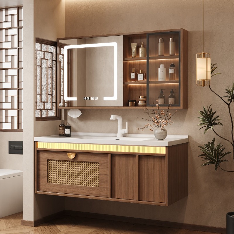 Home Bathroom Partition Wall - Деревянный шкаф-органайзер для ванной комнаты: туалетный
