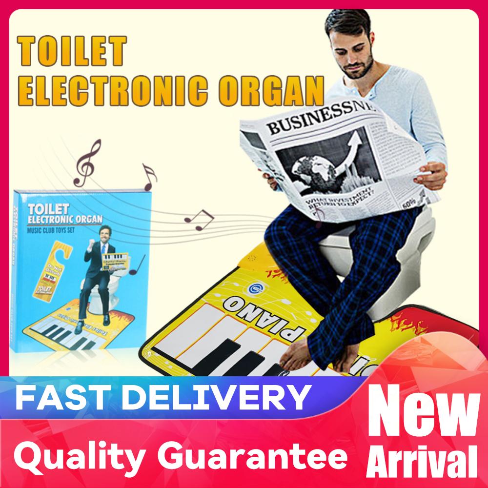 Home Bathroom Mats - Музыкальный коврик-пианино для унитаза: Забавный звуковой