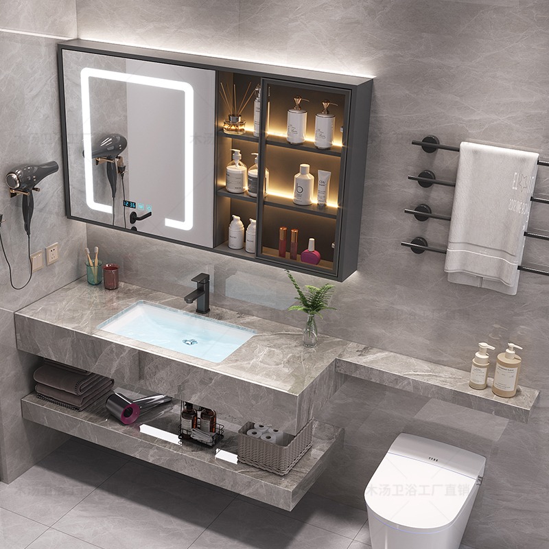 Home Bathroom Partition Wall - Зеркало для туалетного столика, шкаф для