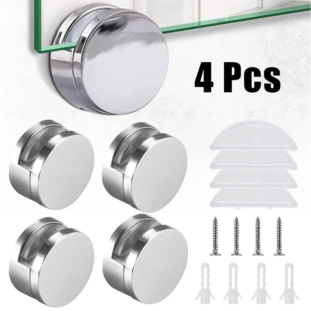Home Hardware Bathroom Mirrors - 4 комплекта зажимов для зеркал, подвесное