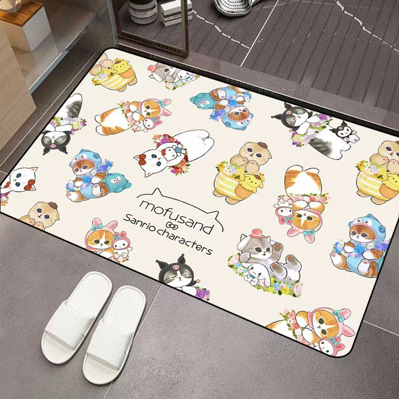 Home Bathroom Mats - Коврик для пола Mofusand из диатомовой