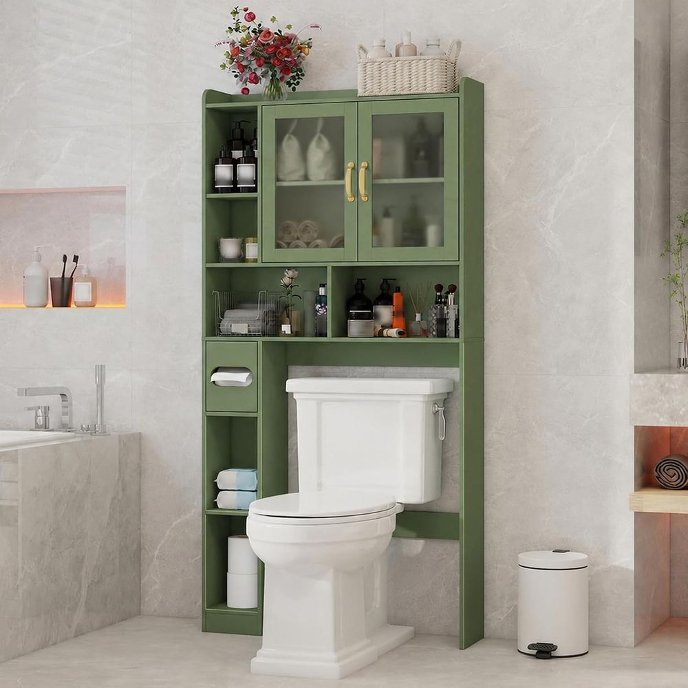 Home And Bathroom - Компактный акриловый шкаф для хранения над