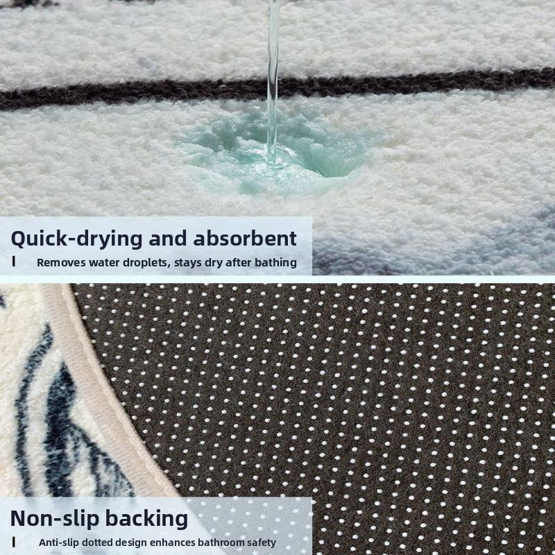 Противоскользящий коврик для в – обзор и цена Home Bathroom Mats