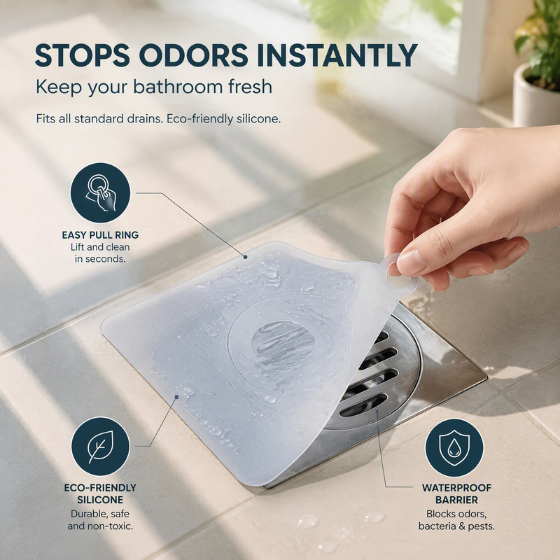 5 штук силиконовых антизапахов – обзор и цена Home Bathroom Mats